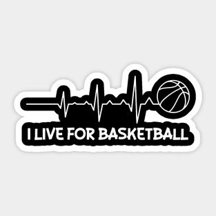 Basketball Basketballer Ball Sports Dunking Gift Sticker